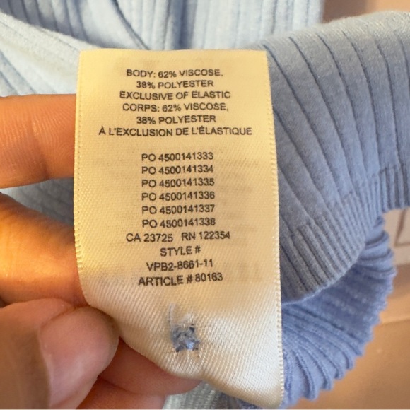 Aritzia Sunday Best Barrymore Sweater Dress Blue Women Size S - Picture 5 of 8